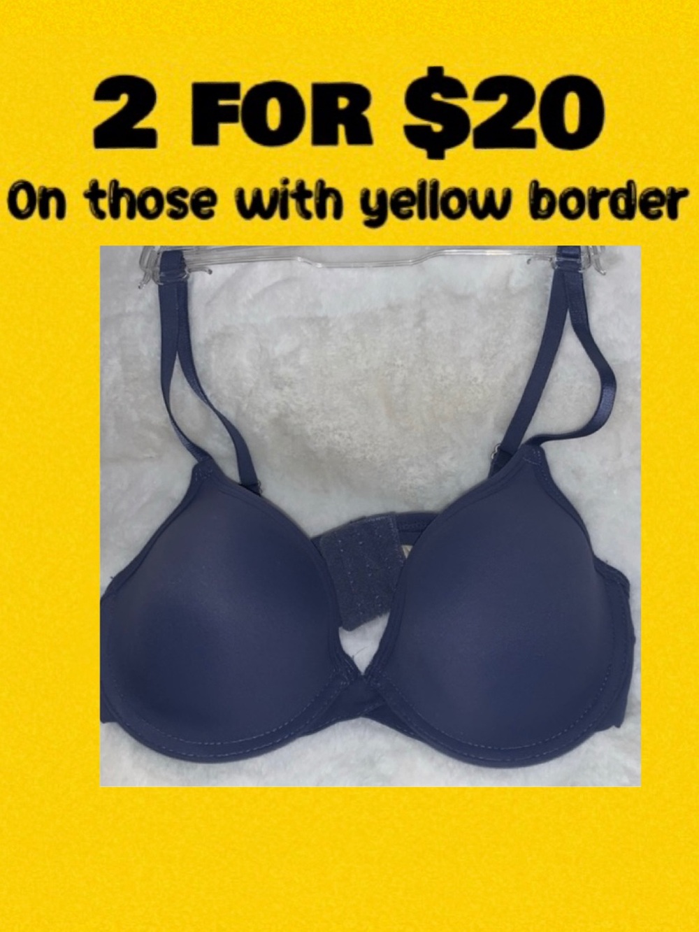 🦜 LUCKY BRAND Blue Padded Bra NWT 34C